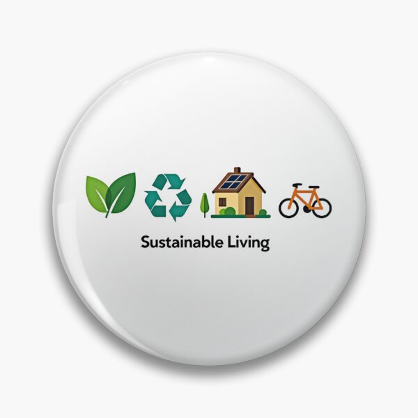 Item preview, Sustainable Living – Eco Friendly Lifestyle Illustration designed and sold by dkza.