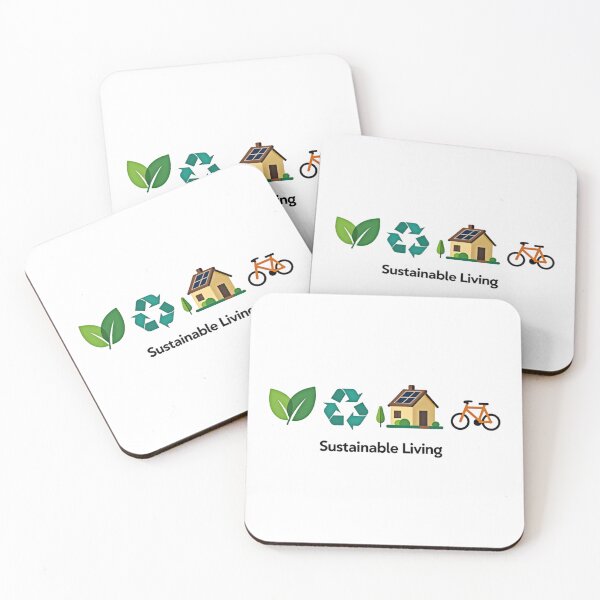 Item preview, Sustainable Living – Eco Friendly Lifestyle Illustration designed and sold by dkza.