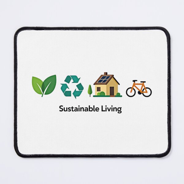Item preview, Sustainable Living – Eco Friendly Lifestyle Illustration designed and sold by dkza.