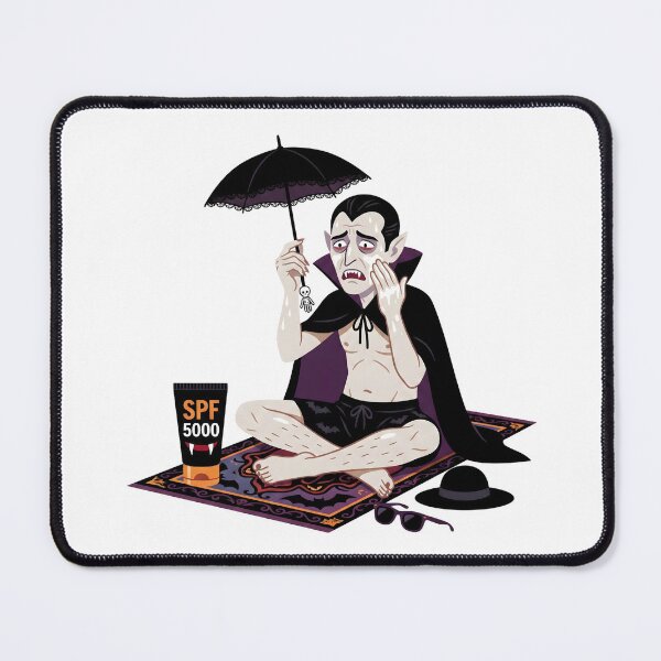 Item preview, Funny Summer Goth Vampire at Beach designed and sold by Kvarny.