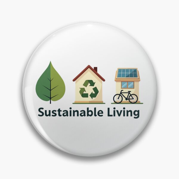 Item preview, Sustainable Living – Eco Friendly Lifestyle Illustration designed and sold by dkza.