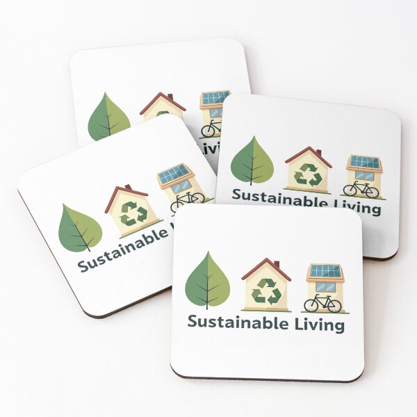 Item preview, Sustainable Living – Eco Friendly Lifestyle Illustration designed and sold by dkza.