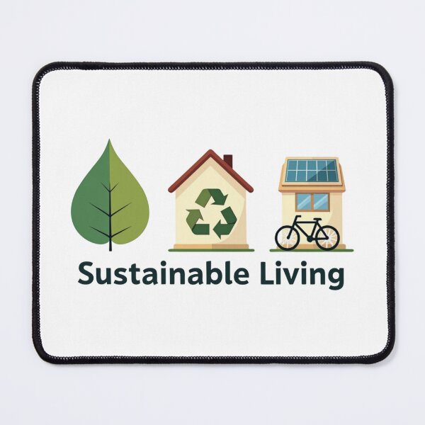 Item preview, Sustainable Living – Eco Friendly Lifestyle Illustration designed and sold by dkza.