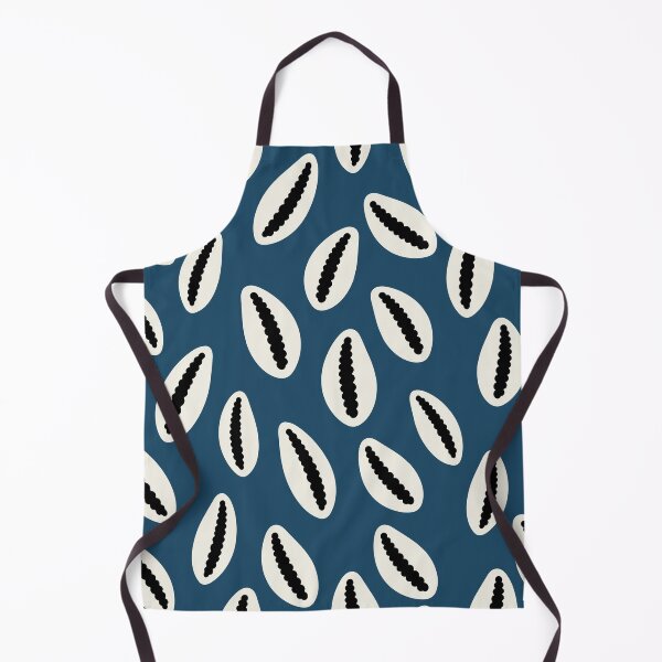 Item preview, Coastal Cowrie Shell Pattern – Ocean Blue Beach Aesthetic designed and sold by The High Hippo.