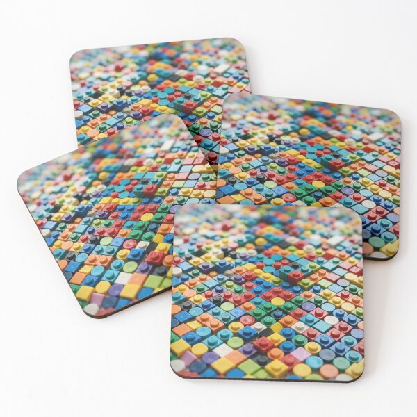 Item preview, Colorful mosaic made of building blocks designed and sold by Sigtrix.