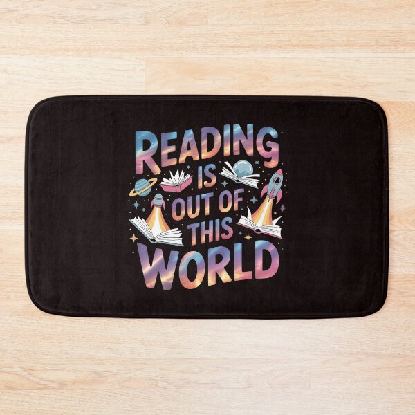 Item preview, Reading Is Out Of This World – Space Inspired Books Lover Design designed and sold by Redgiant87x.