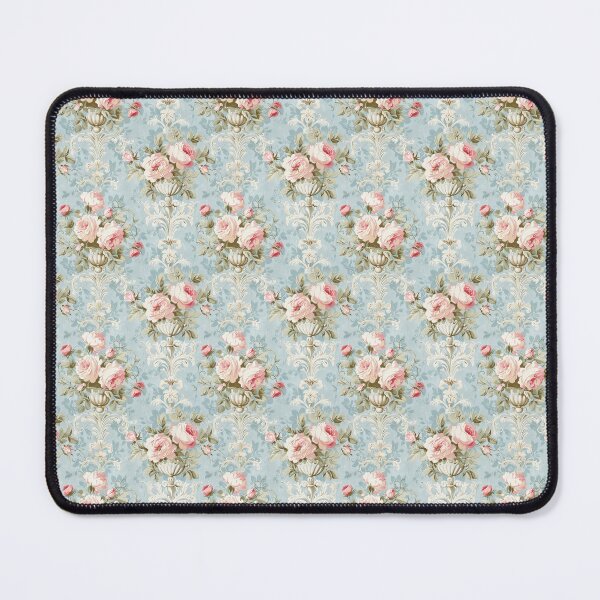 Item preview, Vintage Shabby Chic French Blue Floral Pattern designed and sold by LouieVanille.