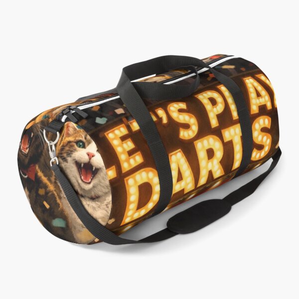 Item preview, Let’s Play Darts – Funny Darts Night Cats 180 Score Pub Darts Design designed and sold by GarnerSupplyCo.