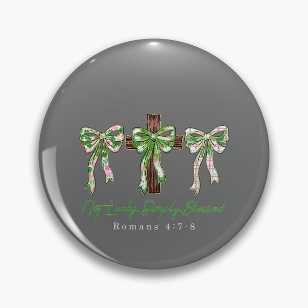 Item preview, Not Lucky Simply Blessed Coquette Bow Happy St.Patrick's Day designed and sold by KristineLi.