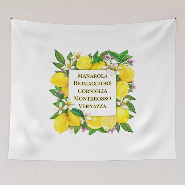 Item preview, Cinque Terre Lemons — Italian Riviera Villages designed and sold by S-and-W-4ever.