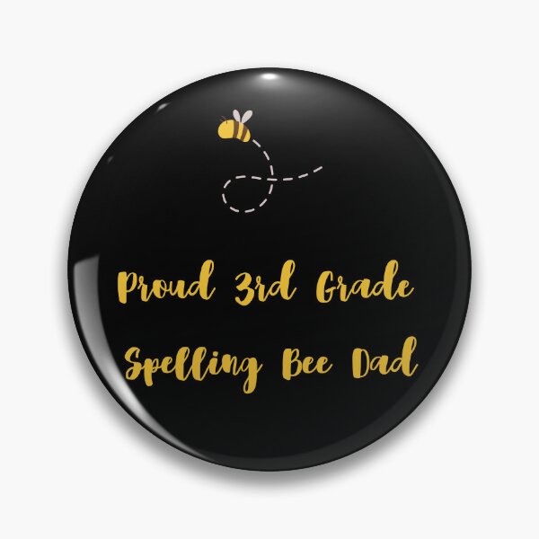 Item preview, Proud 3RD Grade Spelling Bee Dad - Supportive Spelling Bee Parent designed and sold by AleksandraJac05.