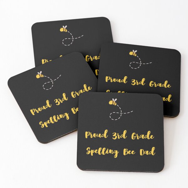 Item preview, Proud 3RD Grade Spelling Bee Dad - Supportive Spelling Bee Parent designed and sold by AleksandraJac05.