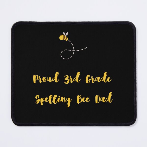 Item preview, Proud 3RD Grade Spelling Bee Dad - Supportive Spelling Bee Parent designed and sold by AleksandraJac05.