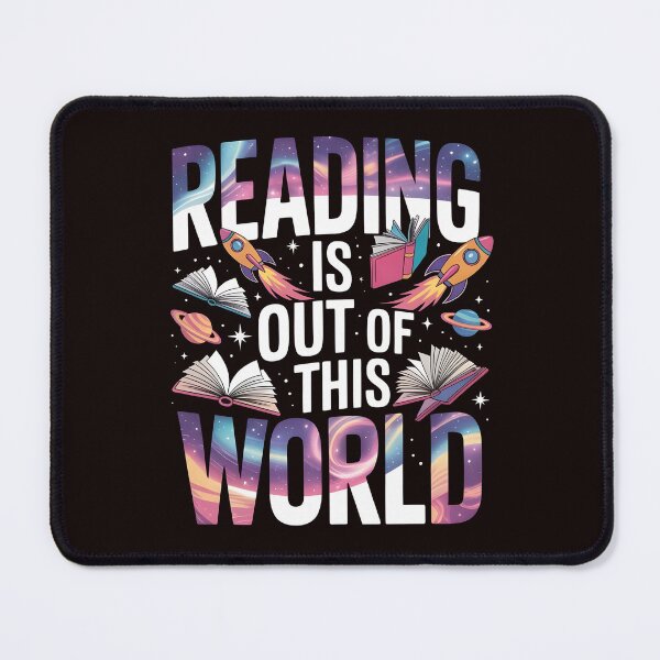 Item preview, Reading Is Out Of This World – Kids Reading Lover Space Quote designed and sold by Redgiant87x.