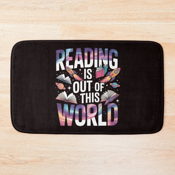 Item preview, Reading Is Out Of This World – Kids Reading Lover Space Quote designed and sold by Redgiant87x.
