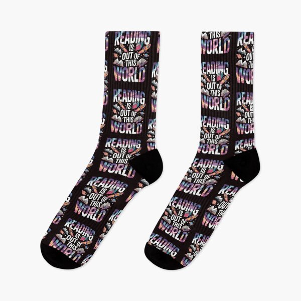 Item preview, Reading Is Out Of This World – Kids Reading Lover Space Quote designed and sold by Redgiant87x.