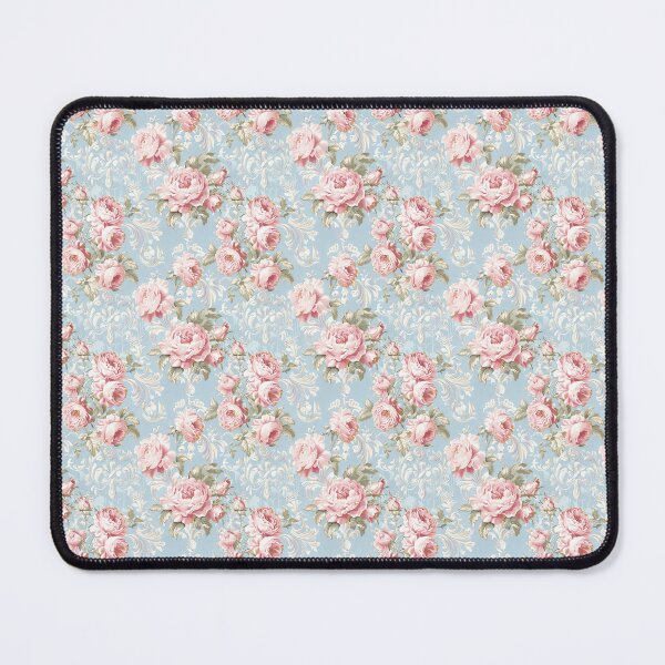 Item preview, Vintage Shabby Chic French Blue Floral Pattern designed and sold by LouieVanille.