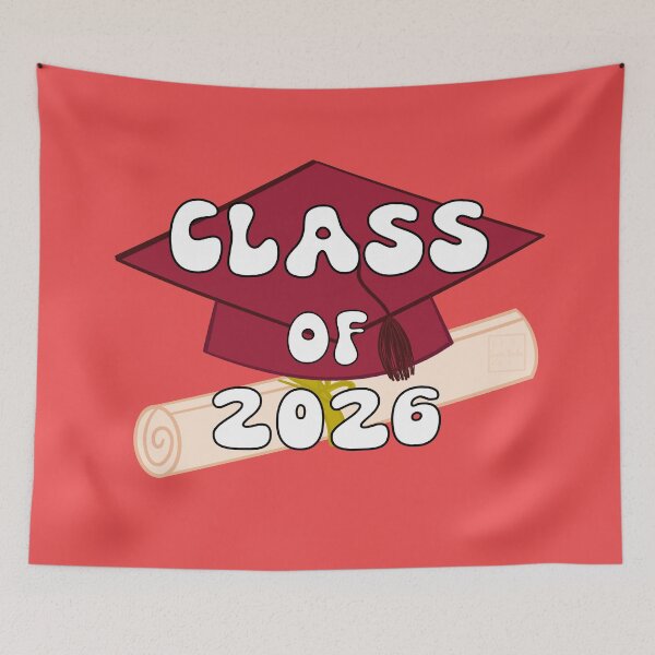 Artikelvorschau, Jahrgang 2026 Rot entworfen und verkauft von Angela’s Doodles.
