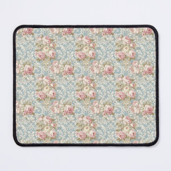 Item preview, Vintage Shabby Chic French Blue Floral Pattern designed and sold by LouieVanille.