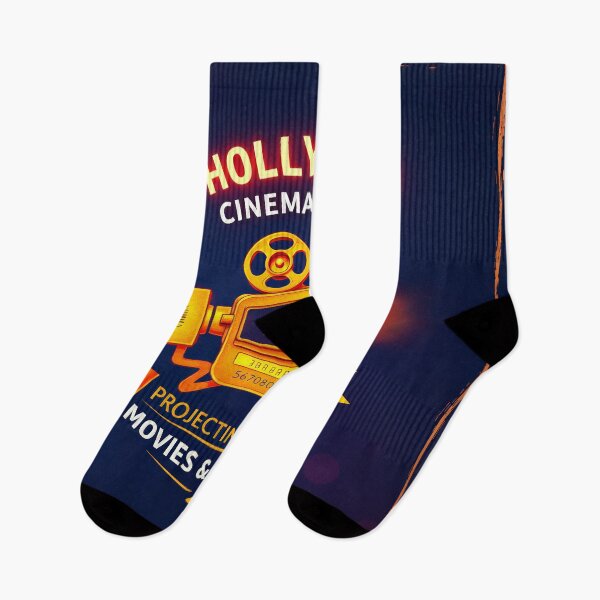 Item preview, Hollywood Cinema Palace Vintage Film Projector Logo designed and sold by Cine8.