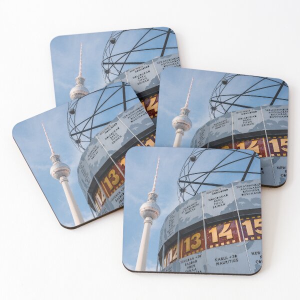 Item preview, Berlin TV Tower and Alexanderplatz World Clock – Berlin Architecture Photography designed and sold by Paddyism.