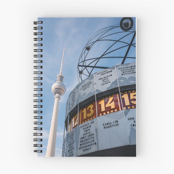 Item preview, Berlin TV Tower and Alexanderplatz World Clock – Berlin Architecture Photography designed and sold by Paddyism.