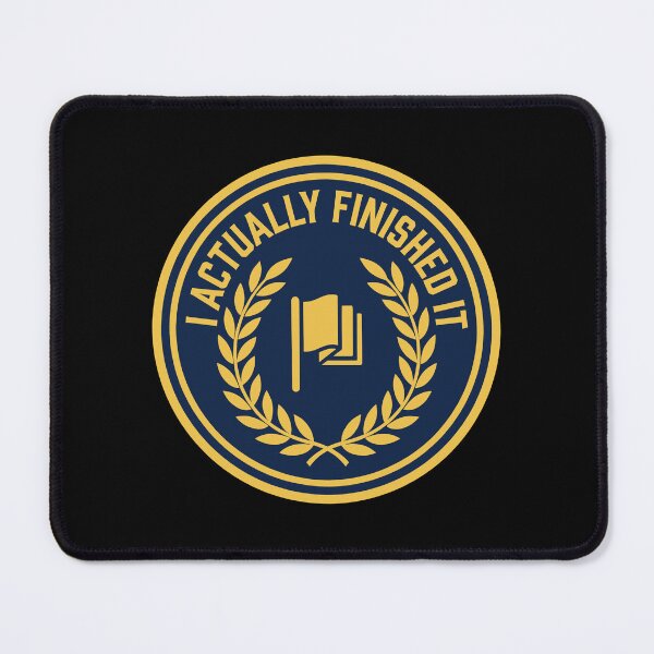 Item preview, I Actually Finished It – Proud Project Completion DIY Maker Seal designed and sold by Fuechse.