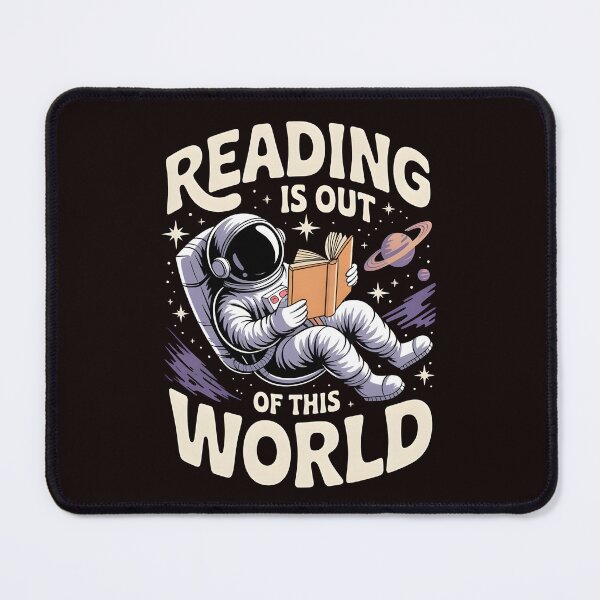 Item preview, Reading Is Out Of This World – Cute Space Design For Reading Lovers designed and sold by Redgiant87x.