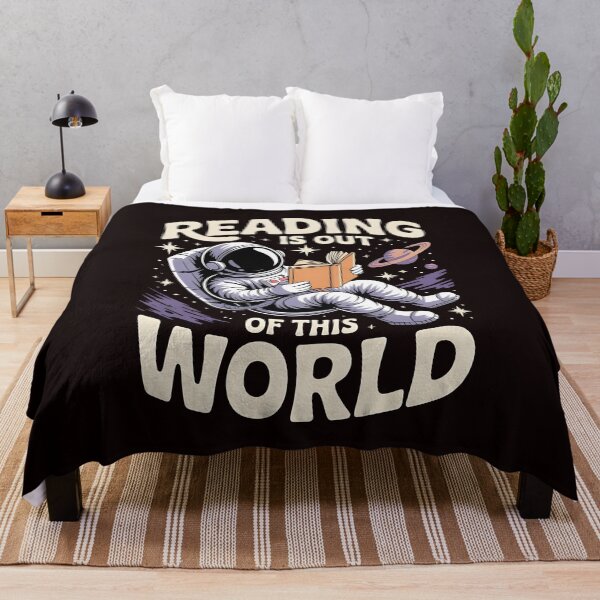 Item preview, Reading Is Out Of This World – Cute Space Design For Reading Lovers designed and sold by Redgiant87x.