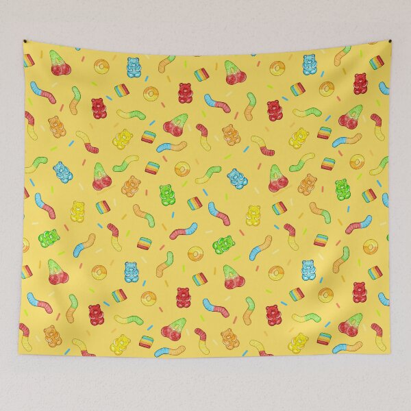 Item preview, Sour Candy Sweet Dessert Sprinkles Candy Yellow designed and sold by Franilla Bean.
