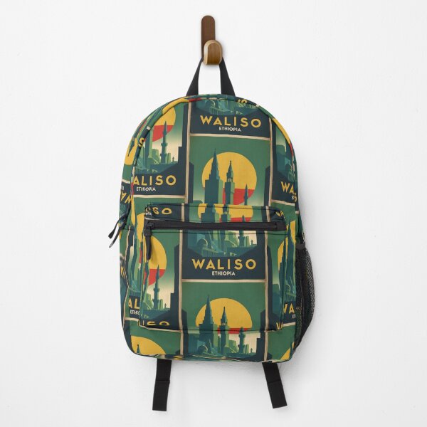 Item preview, Waliso Ethiopia Africa Retro Vintage Travel Souvenir designed and sold by TravelersGems.