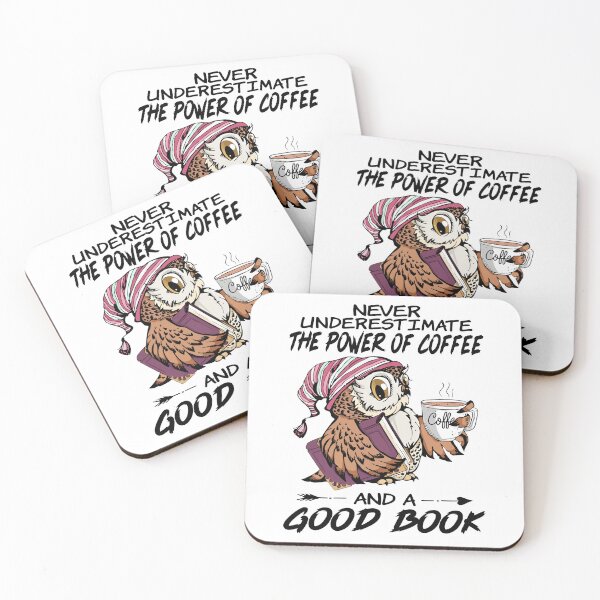 Item preview, Never underestimate the power of coffee designed and sold by easttesgift.