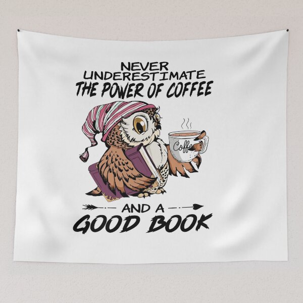 Item preview, Never underestimate the power of coffee designed and sold by easttesgift.
