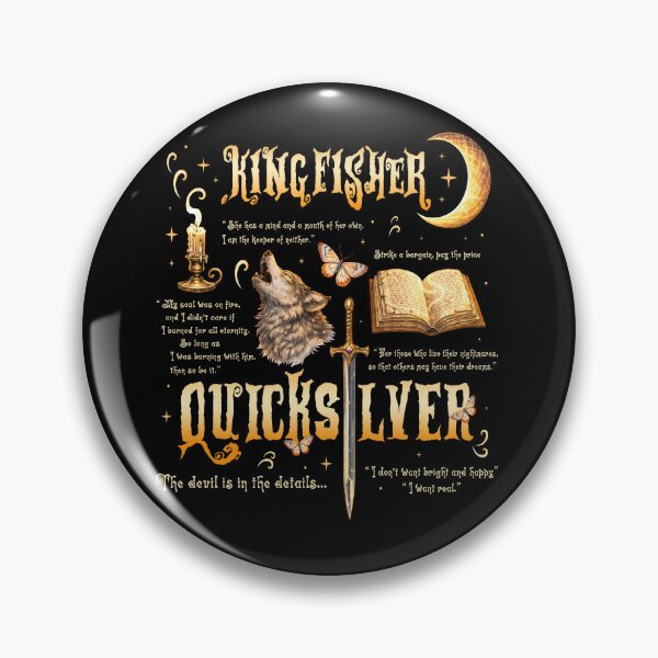 Item preview, Kingfisher Quicksilver Book designed and sold by garetlundberg.