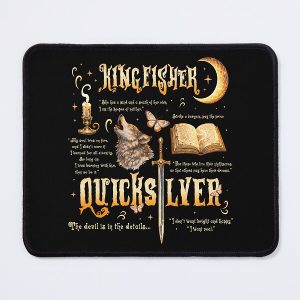 Item preview, Kingfisher Quicksilver Book designed and sold by garetlundberg.