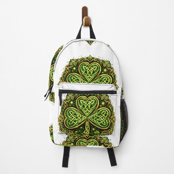 Item preview, Festive Lucky Shamrock Art Gift for St Patricks Day Lovers T-Shirt Design Art designed and sold by Divakar Fashion.