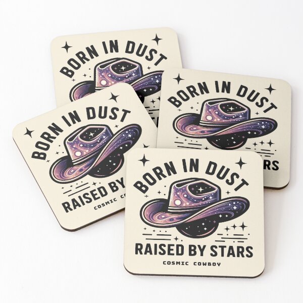 Item preview, Born in Dust, Raised by Stars – Cosmic Cowboy Hat designed and sold by Art-Arcade6.