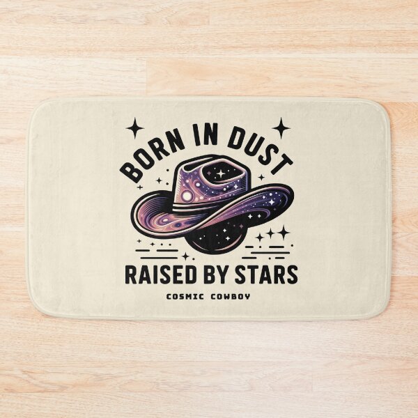 Item preview, Born in Dust, Raised by Stars – Cosmic Cowboy Hat designed and sold by Art-Arcade6.