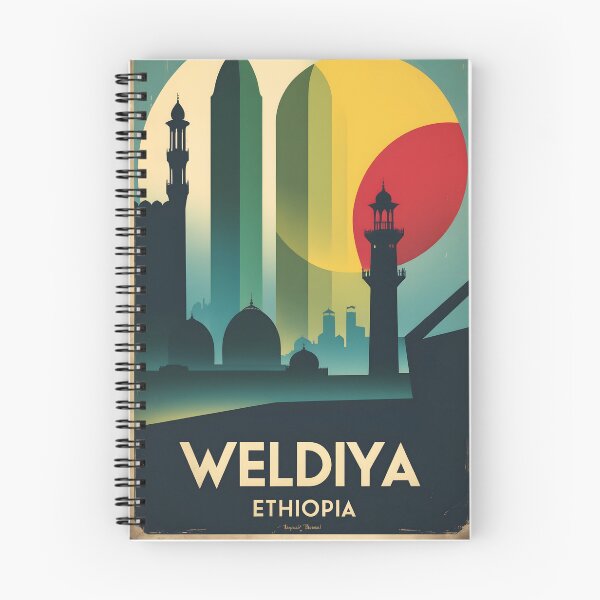 Item preview, Weldiya Ethiopia Africa Retro Vintage Travel Souvenir designed and sold by TravelersGems.
