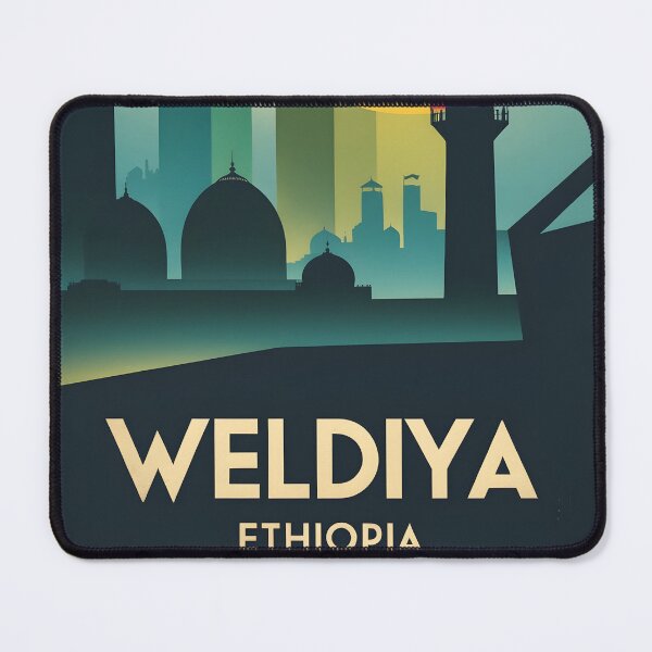 Item preview, Weldiya Ethiopia Africa Retro Vintage Travel Souvenir designed and sold by TravelersGems.