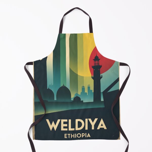 Item preview, Weldiya Ethiopia Africa Retro Vintage Travel Souvenir designed and sold by TravelersGems.