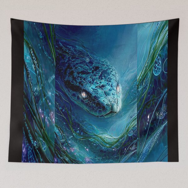 Item preview, Boitatá – The Fiery Serpent of the Depths – Brazilian Mythology #10 designed and sold by Helios Be. Lavsh.