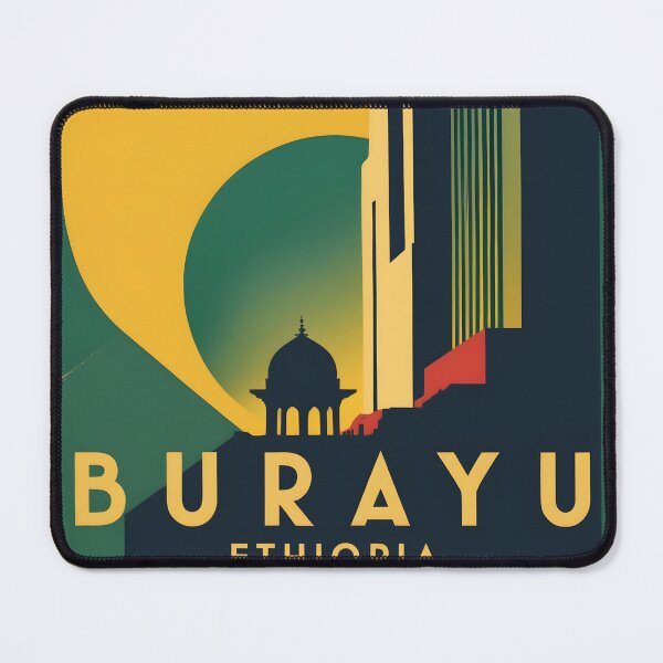 Item preview, Burayu Ethiopia Africa Retro Vintage Travel Souvenir designed and sold by TravelersGems.