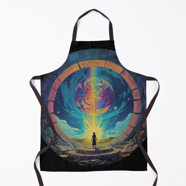 Item preview, Cosmic Portal – Psychedelic Illustration Street Art & Pop Art designed and sold by PLUSHIWORLDtm.