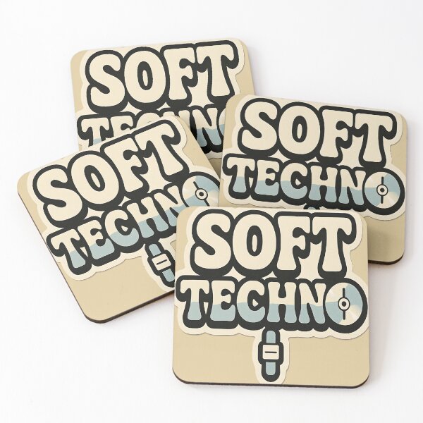 Item preview, Soft Techno DJ Vinyl Music Retro Electronic Dance Design designed and sold by |TRSSHOP|.
