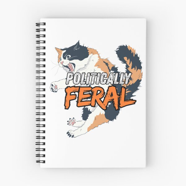 Item preview, Politically Feral Angry Calico designed and sold by Cottageshop.