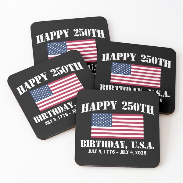 Item preview, Happy 250th Birthday USA, America 250, Patriotic 4th of July, Independence Day USA, 1776-2026 designed and sold by D4nnyBoiArt.