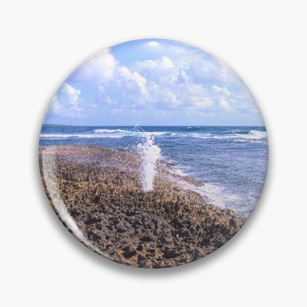 Item preview, Orient Bay Blowhole Saint Martin designed and sold by LisaWootenPhoto.