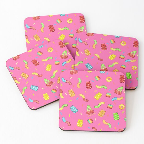 Item preview, Copy of Sour Candy Sweet Dessert Sprinkles Candy Hot Pink designed and sold by Franilla Bean.