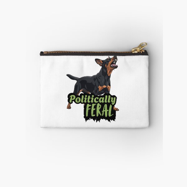 Item preview, Politically Feral Angry Rat Terrier  designed and sold by Cottageshop.